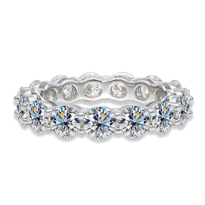 Thalia Moissanite Eternity Band