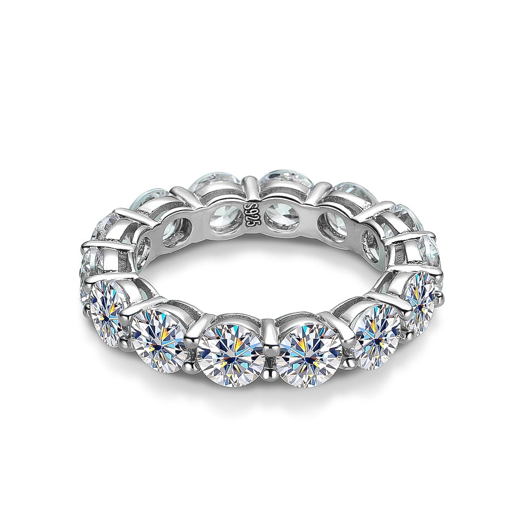 Thalia Moissanite Eternity Band